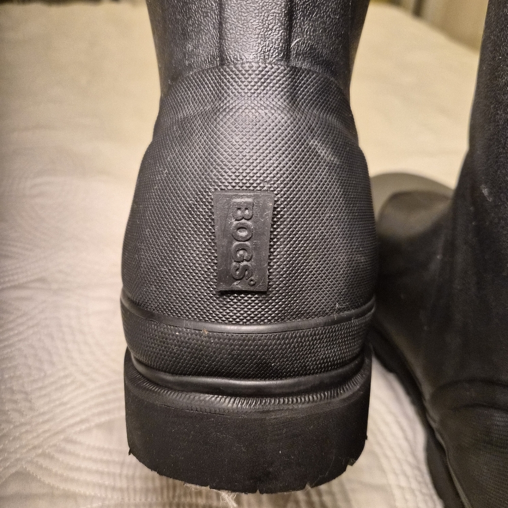 VGUC Bogs Rancher Forge Steel Toe Work Boot Mens 9 Waterproof - Picture 13 of 15